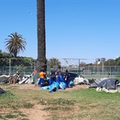 'I don't know where to go': Homeless people at Green Point tennis courts resist eviction