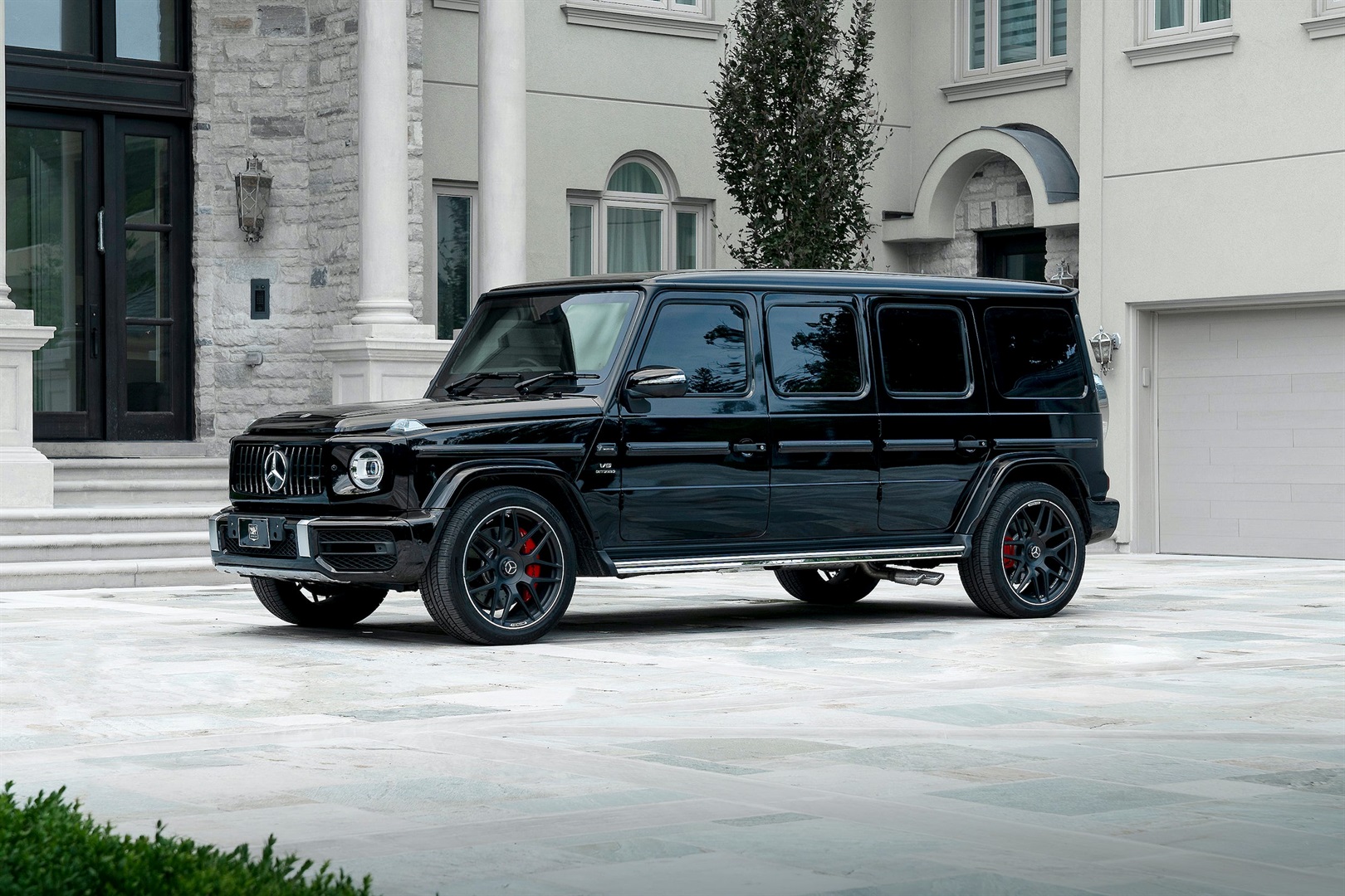 This R10 Million Mercedes Amg G Wagen Limo Is A Lavish Bulletproof Living Room On Wheels See Inside