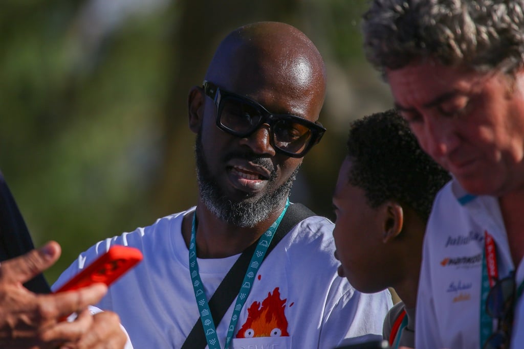 DJ Black Coffee during the 2023 Cape Town E-Prix Final Race on February 25, 2023 in Cape Town, 