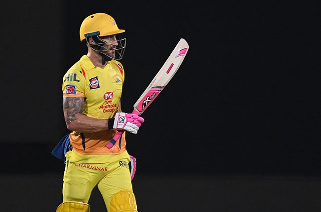 South African batter Faf du Plessis for Chennai Super Kings