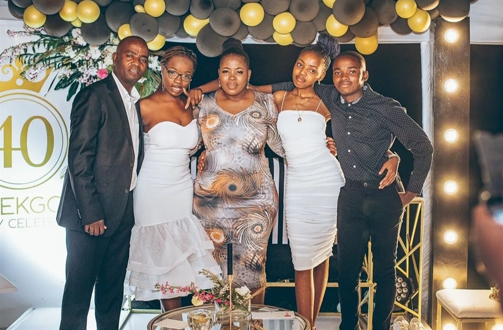 Inside Lebo Sekgobela's 40th birthday party.