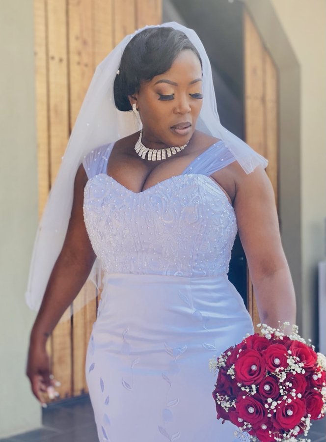 ACTRESS Rami Chuene joined the many South Africans who were getting married over the past weekend. Photo from Twitter 