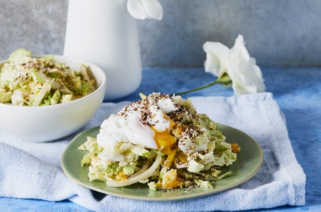 Egg coleslaw with Za'atar. (PHOTO: Jacques Stander)
