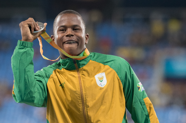 Paralympic's athlete star Ntando Mahlangu.