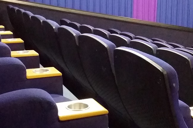 Seats will be blocked off in cinemas.