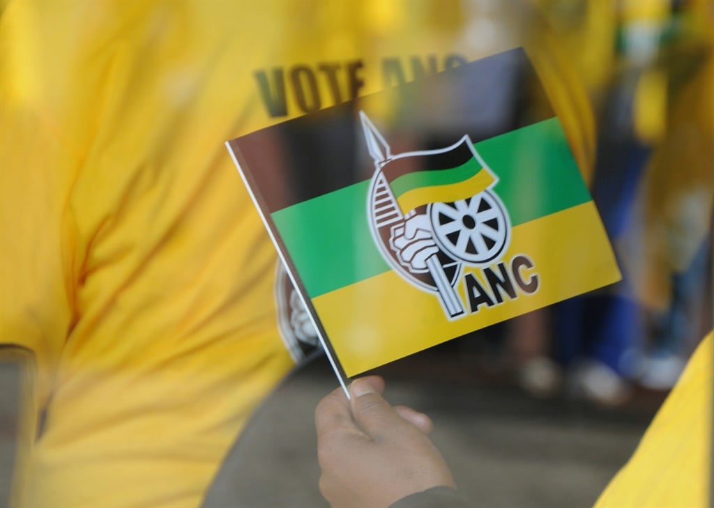 ANC flag. Picture: Vathiswa Ruselo,Gallo Images/Sowetan