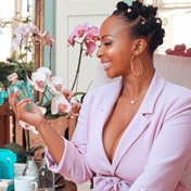 A younger Boity wished for Heiress and now she sits on her own throne with her new Pink Sapphire EDP
