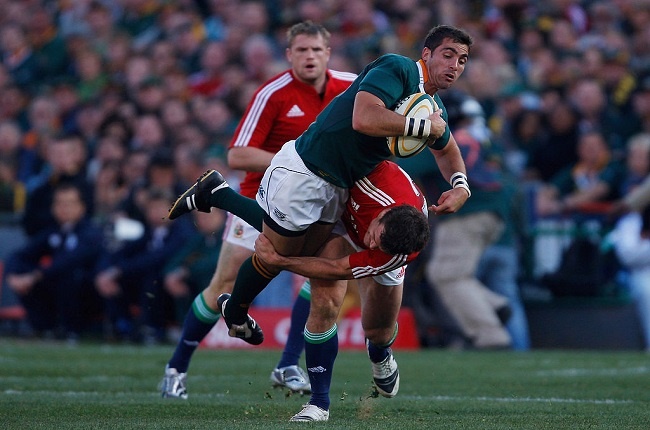 Ruan Pienaar endured a seesawing series for the Boks against the British and Irish Lions in 2009. (Photo by Stu Foster/Getty Images)