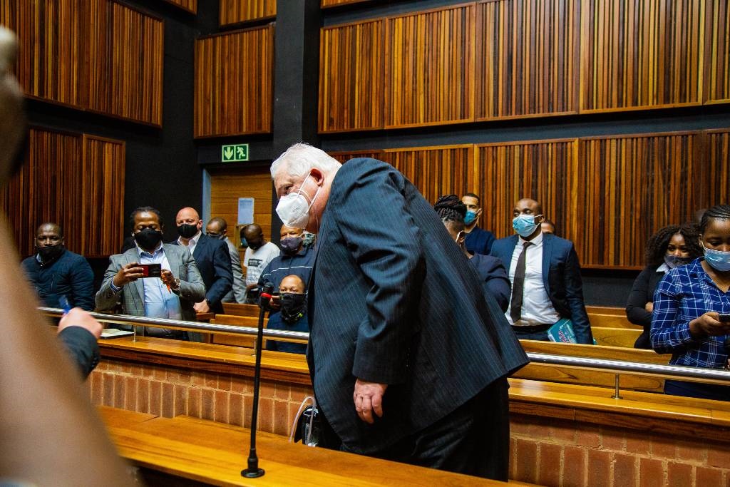 Former Bosasa COO Angelo Agrizzi appears at Palm Ridge Magistrate’s Court on corruption and fraud case on October 14, 2020
