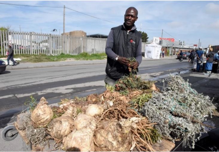 Lubabalo Putswana, a Khayelitsha informal trader w