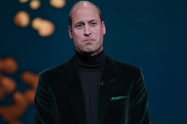 Prince William, Duke of Cambridge on stage during the first Earthshot Prize awards ceremony.