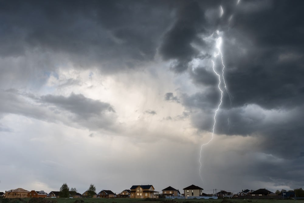 The SA Weather Service warned of severe thunderstorms in several provinces. (rbkomar/Getty Images)
