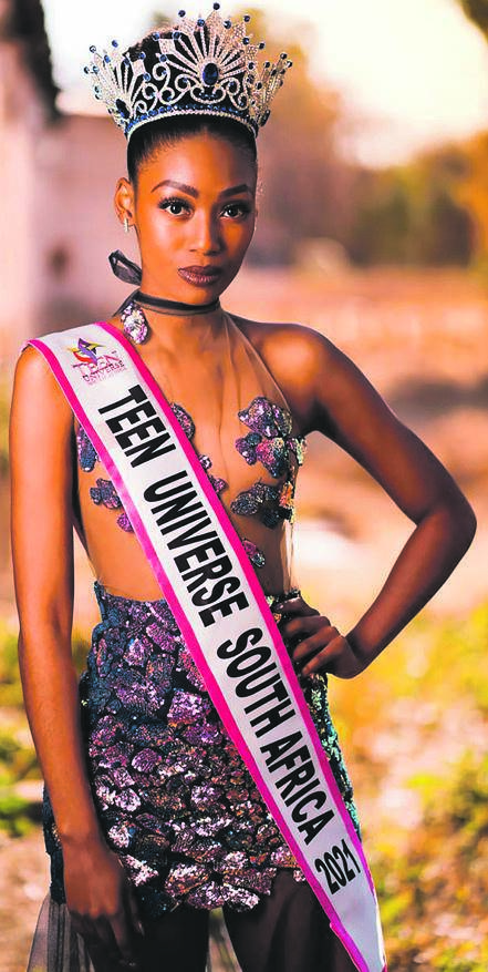 Zandile Masia wants to make Mzansi proud and bring the Miss Teen Universe 2021 crown home.
