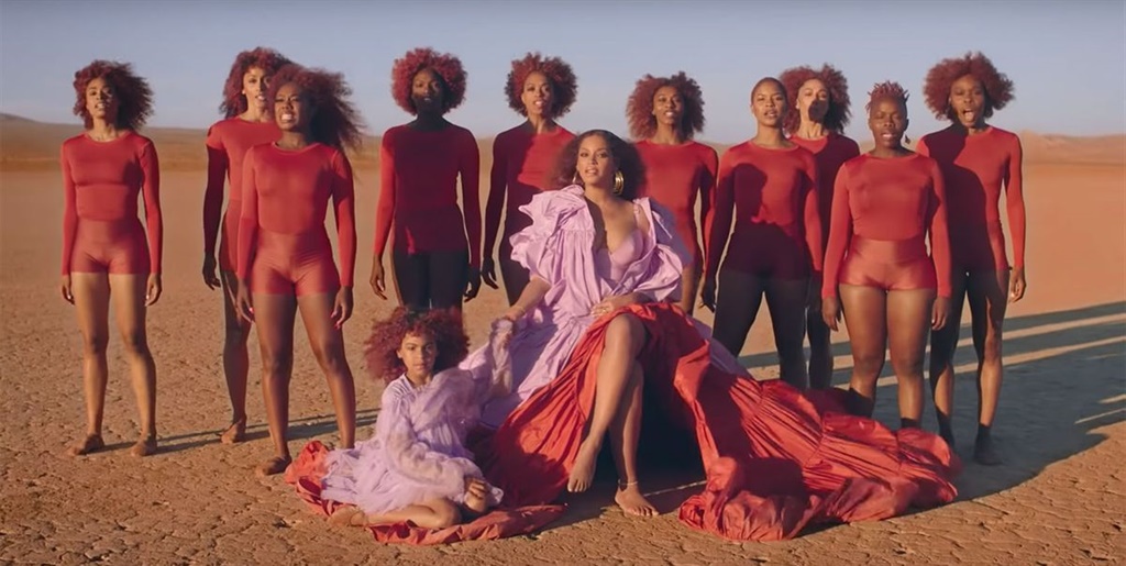 In 2019 the music video for Beyoncé’s song ‘Spirit’ was flagged for its likeness to Petit Noir’s visual album ‘La Maison Noir: The Gift and The Curse’, released in 2018.  (Screenshot from Spirit/ YouTube/ Beyoncé)
