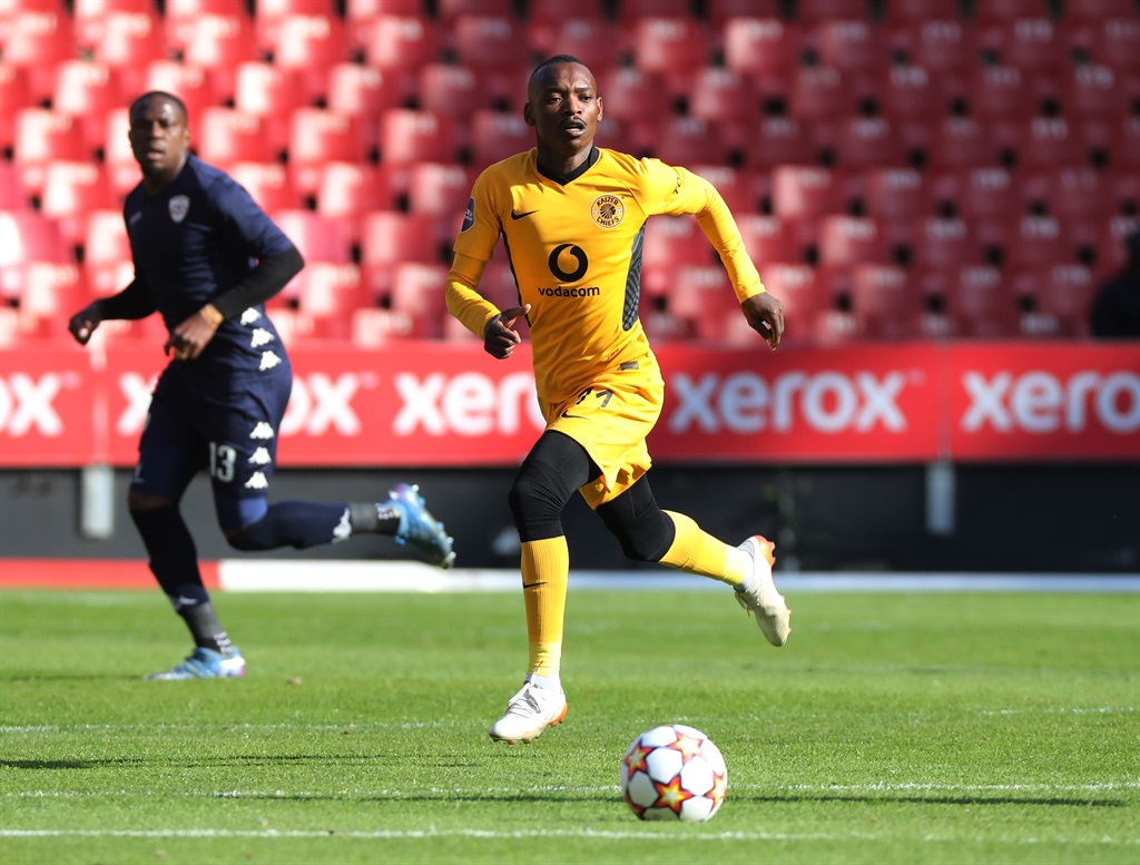 Khama Billiat of Kaizer Chiefs during the DStv Premiership 2021/22 football match between Sekhukhune United and Kaizer Chiefs at Ellis Park, Johannesburg on 14 May 2022 