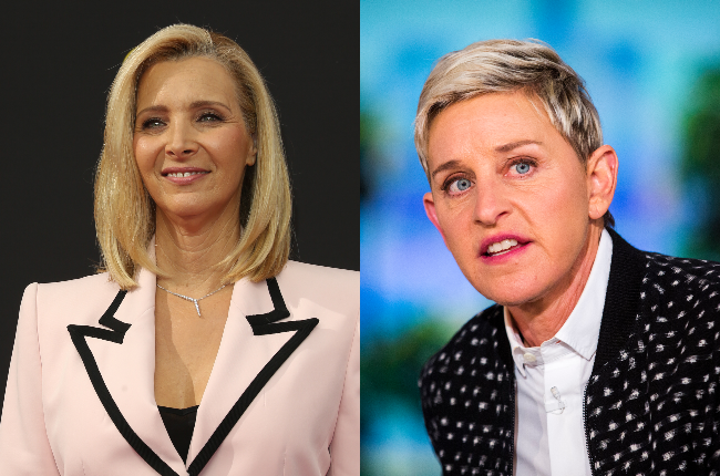 Lisa Kudrow and Ellen DeGeneres (Photos: Getty/Gallo Images)