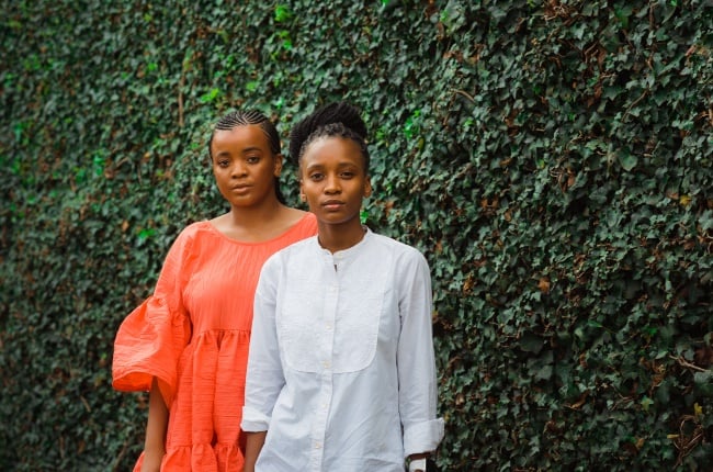 Mixo Mathebula and Sinesipho Ngcayisa co-host The Sisterhood of the Travelling Mgowo podcast. (Image by Culture Capital, supplied by Melenial Media)