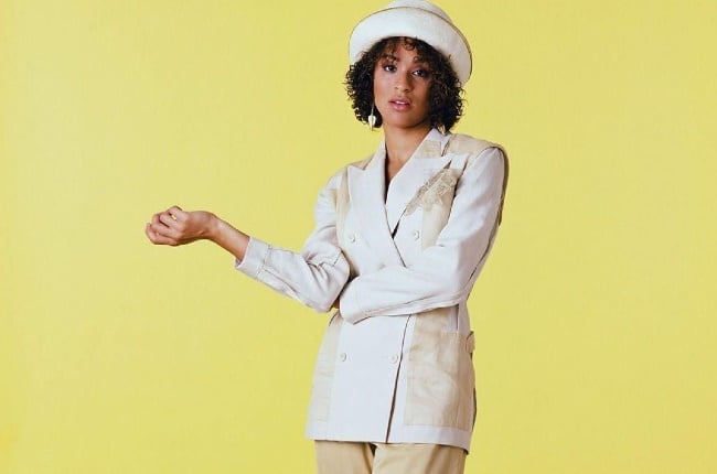 Karyn parsons as Hilary 'Daddy I need $300' Banks on 1990s sitcom, The Fresh Prince of Bel-Air. (Image via Instagram)