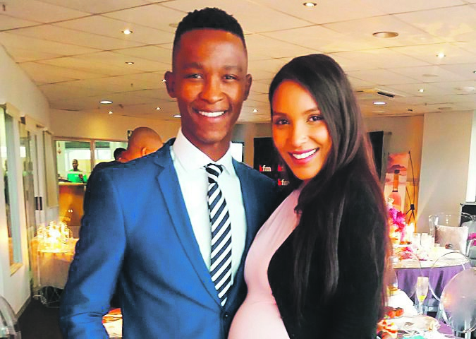 Katlego Maboe and Monique Muller. Picture: Twitter