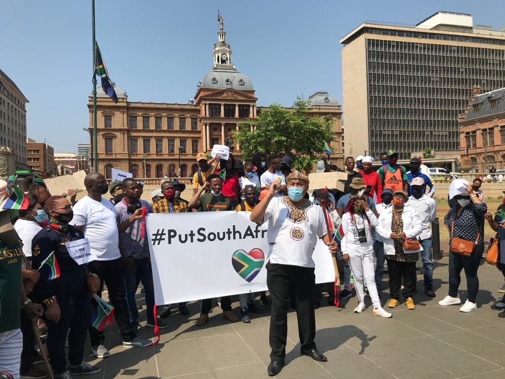 Pretoria,march,xenophobia