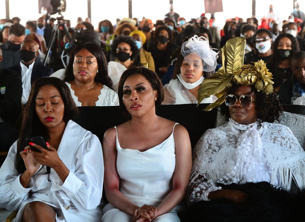 SCORES of people came to pay their last respects to taxi boss Menzi Mcunu, the father of Khanyi and Lasizwe. Picture by Morapedi Mashashe