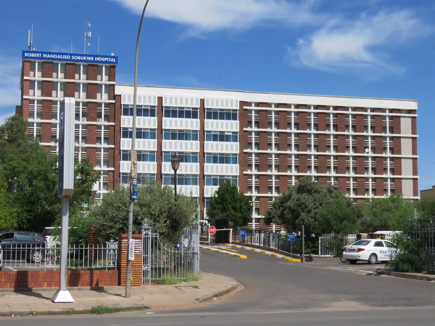 The Robert Mangaliso Sobukwe hospital in Kimberley.