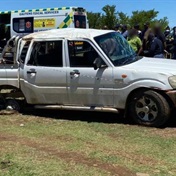Bakkie carrying passengers from funeral in Gauteng overturns, 13 injured