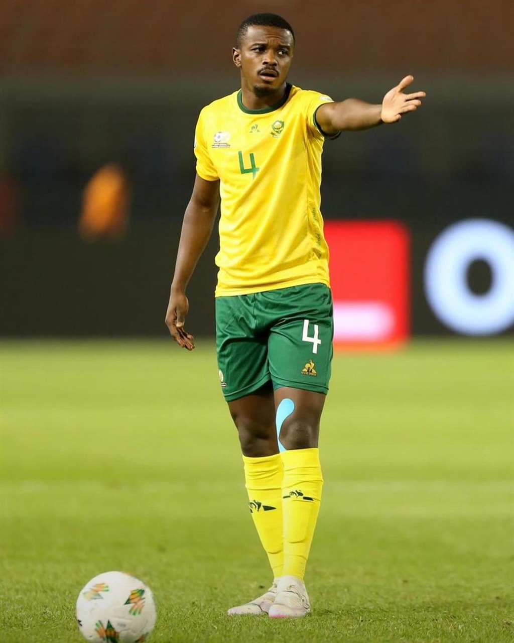 Bafana Bafana midfielder Teboho Mokoena.