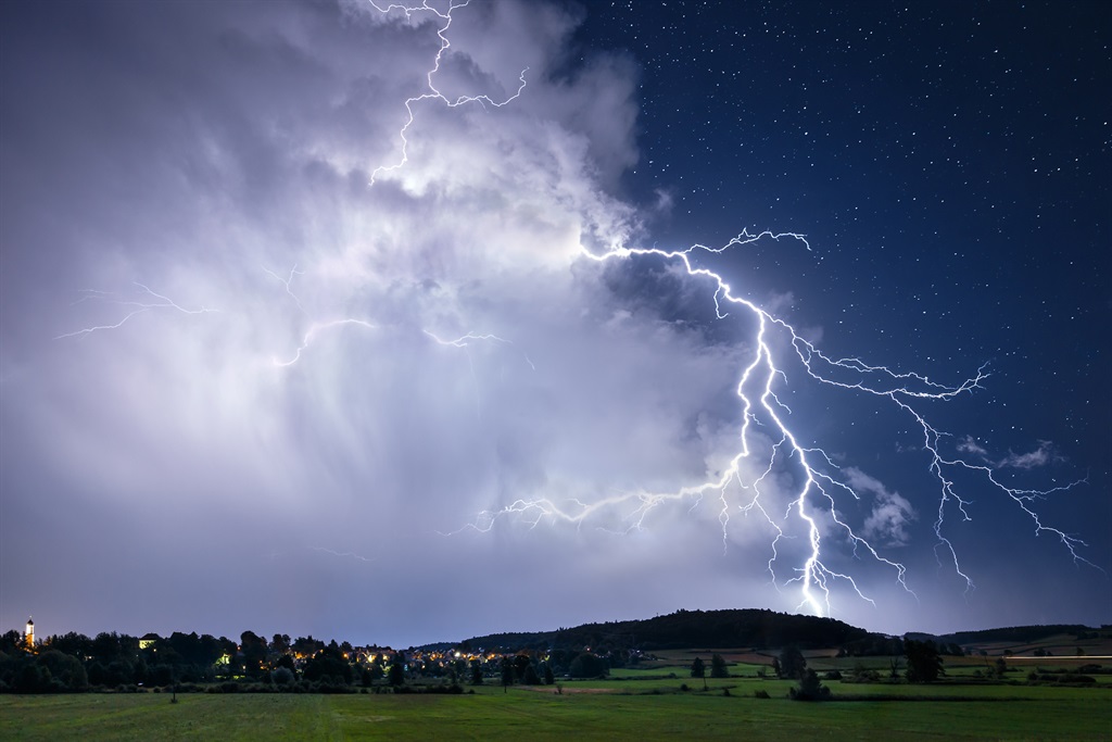 Thunderstorms and excessive lightning are expected in parts of the country.