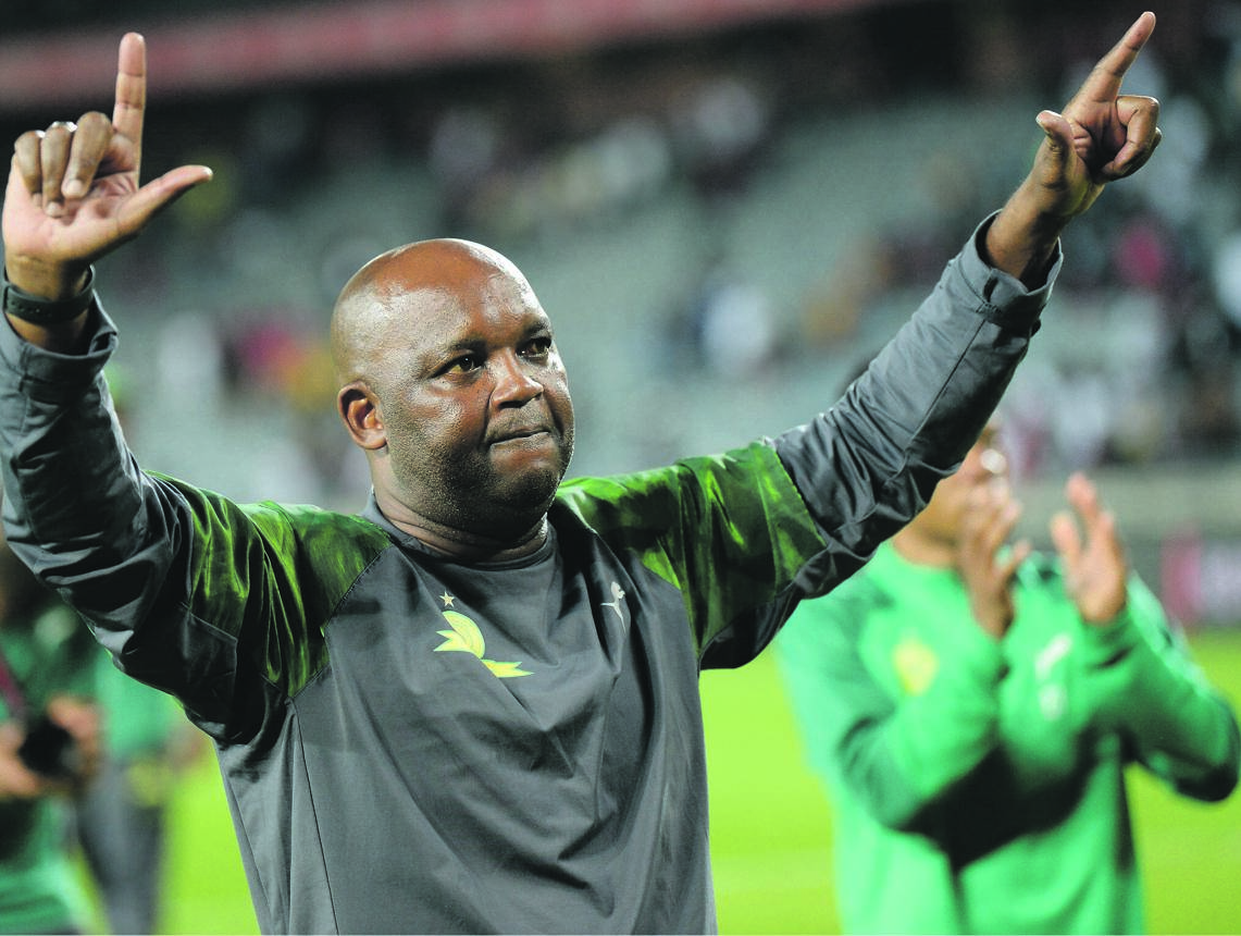 Pitso Mosimane is heading to Al Ahly in Egypt. Photo by Lefty Shivambu/Gallo Images