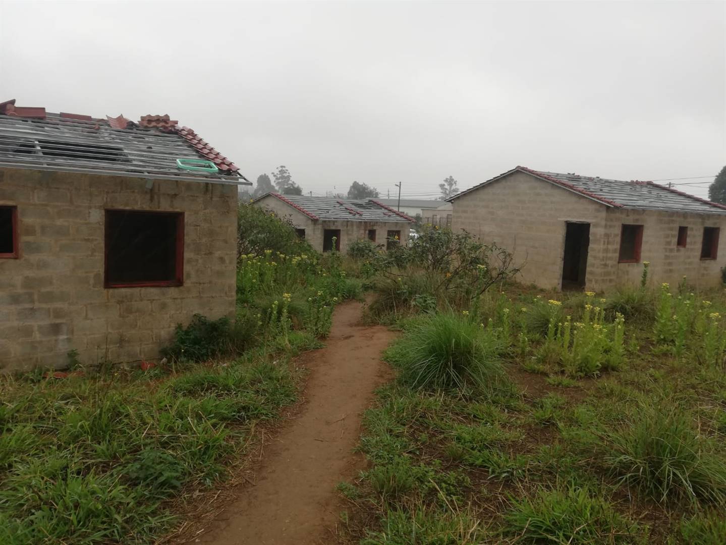 A housing project in Malahleni in KwaZulu-Natal.