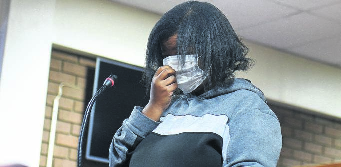 Pontsho Mohlanka appeared in the Vereeniging Magistrates Court yesterday.     Photo by    Christopher       Moagi