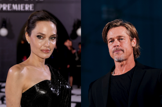 Former couple Angelina Jolie and Brad Pitt are in a bitter custody battle over their six kids (Photo: Gallo Images/Getty Images)