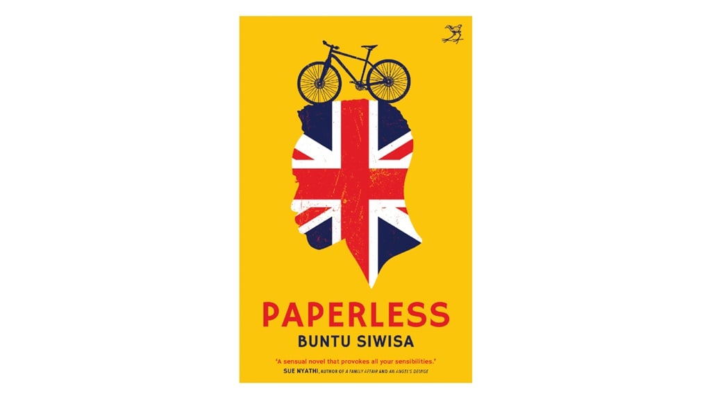 Dr Buntu Siwisa's debut novel titled 'Paperless'.