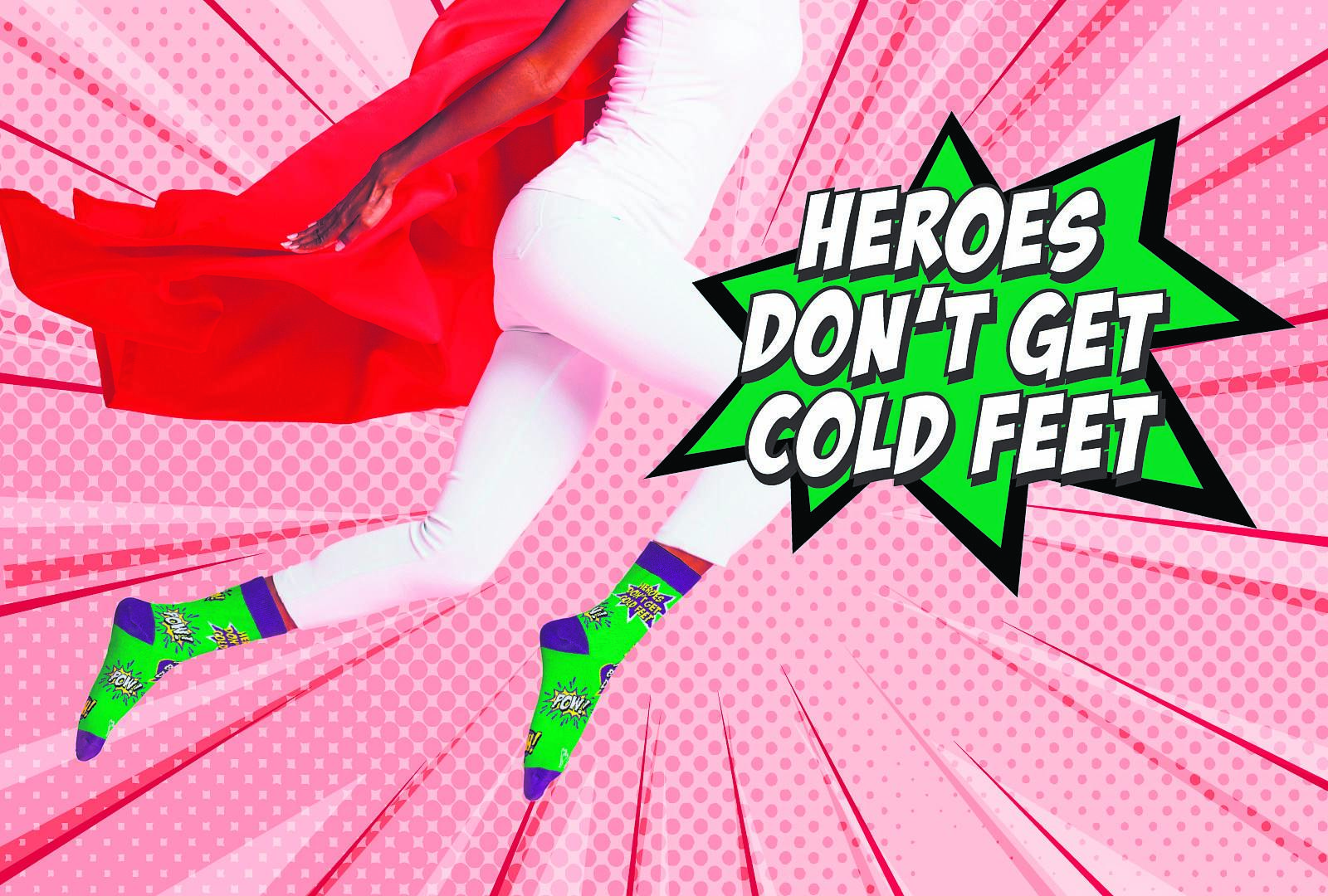 The Western Cape Blood Service’s theme for May is “Heroes don’t get cold feet”, with successful donors getting a unique pair of themed socks from May to August.