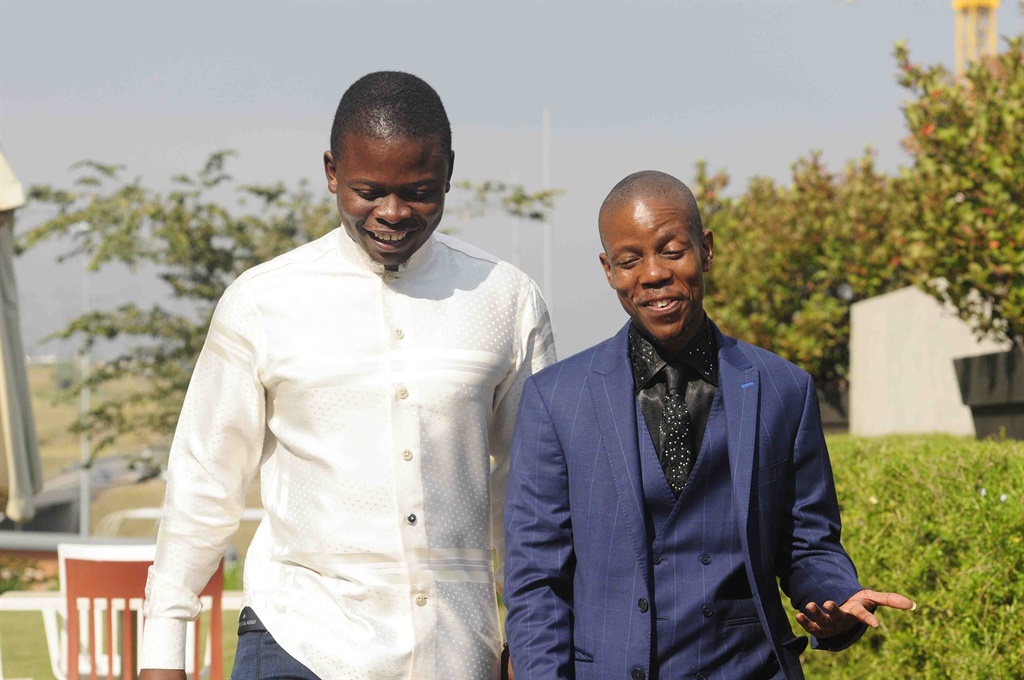 Prophet Shepherd Bushiri and Prophet Paseka?Mboro? Motsoeneng. Photo: Gallo Images/ Thulani Mbele.