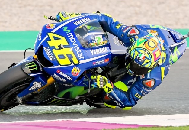 Valentino Rossi. Image: Peter Vardy Images