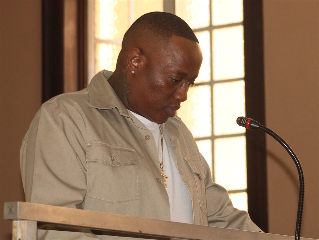 Rapper Molemo 'Jub Jub' Maarohanye appearing in the Randburg Magistrates Court on Monday, 5 February. Photo by Phuti Mathobela