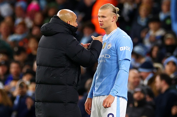 Pep Guardiola has addressed rumours Erling Haaland could swap Manchester City for Real Madrid. 