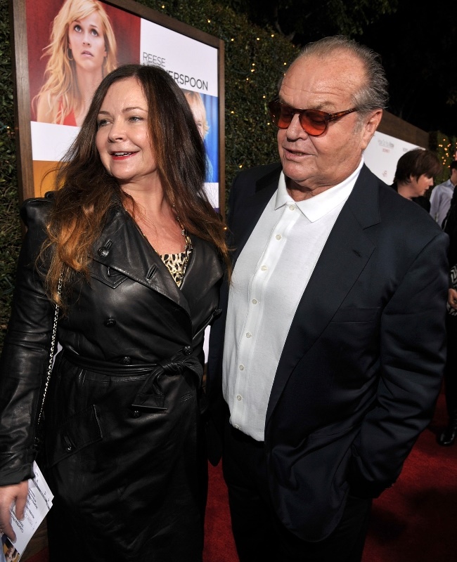 Jennifer Nicholson and her father Jack Nicholson a