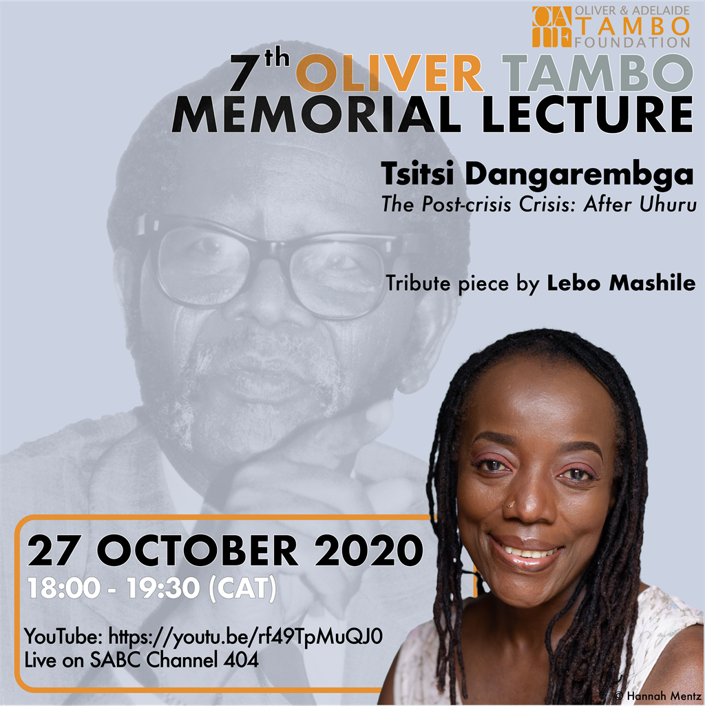 Tambo memorial lecture invite