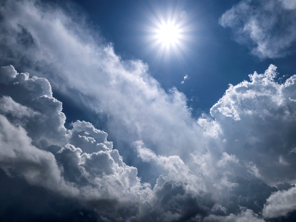 Fine and warm to partly cloudy and hot temperatures with scattered showers are expected in some regions; others will have thundershowers and heatwaves.