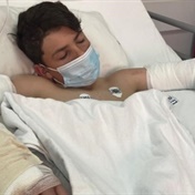 ‘He’s in excruciating pain’: local boy could lose both arms after horror bike accident 
