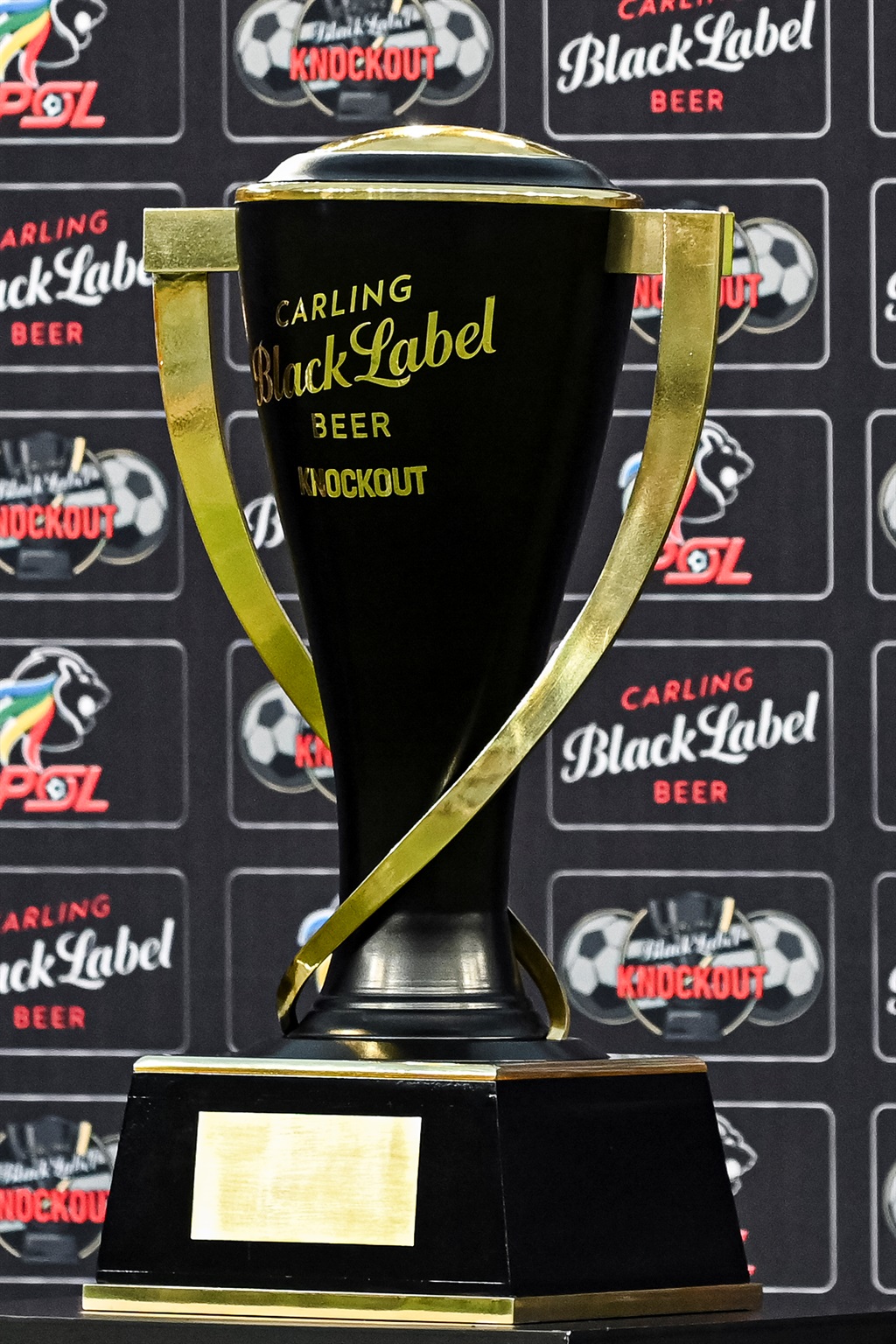 Trophy during the Carling Knockout, semi-final match.