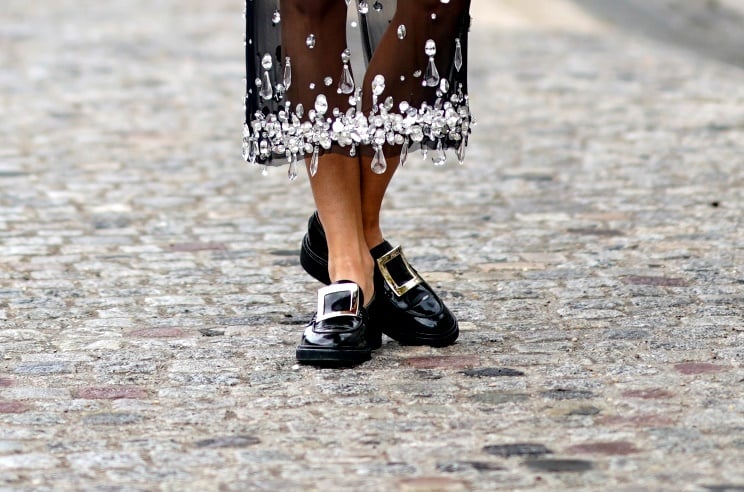 Shoes of the future? (Photo by Edward Berthelot/Getty Images)