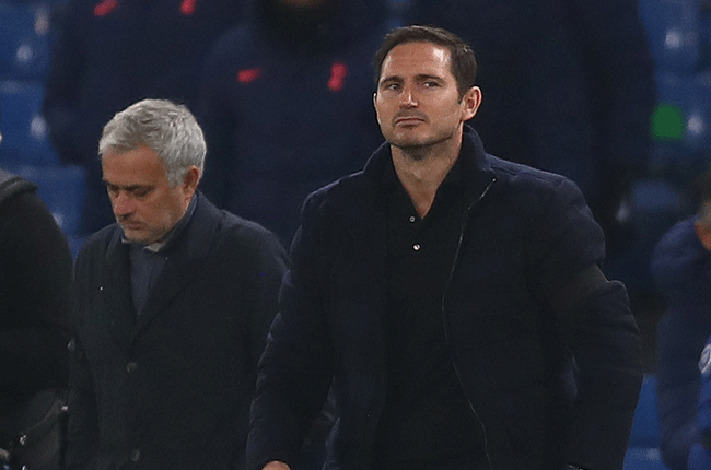 Jose Mourinho and Frank Lampard