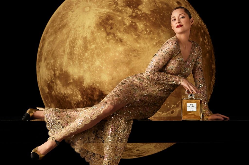 Marion Cotillard is the face of Chanel No.5 (Image supplied by Chanel)
