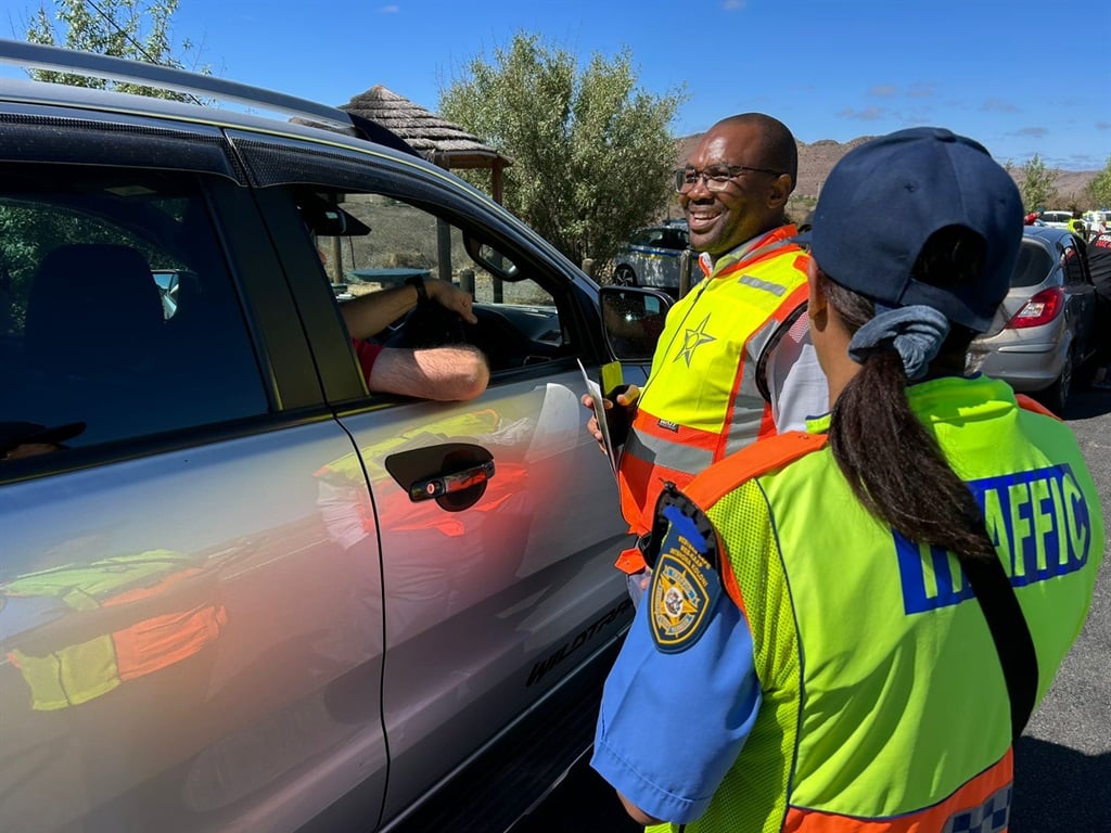 Mobility MEC Ricardo Mackenzie out on busy roads with law enforcement agencies in the Western Cape. 