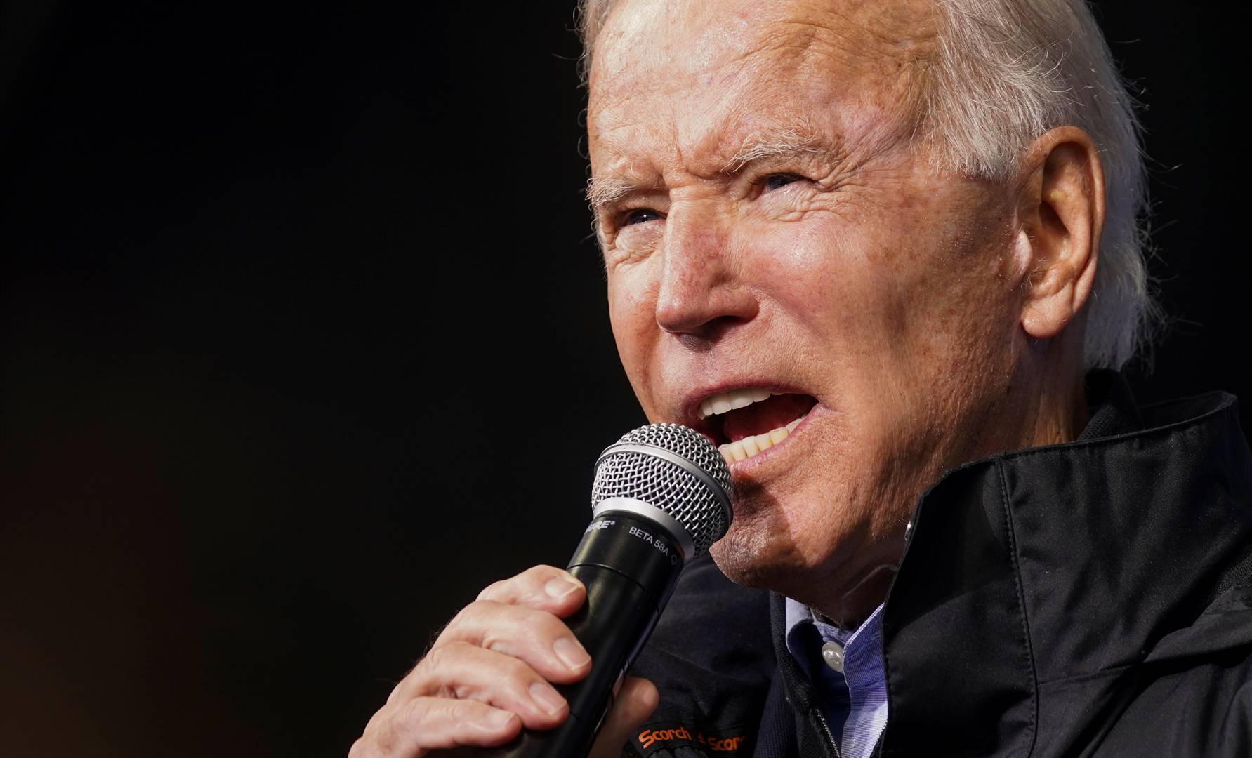 US Democratic presidential candidate Joe Biden speaks during a campaign event in Philadelphia on November 1 2020. Picture: Kevin Lamarque/Reuters