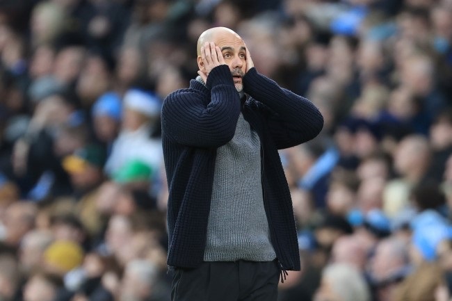 Manchester City manager Pep Guardiola (Getty)